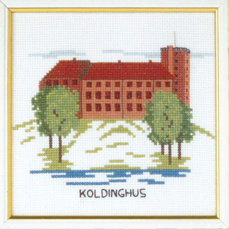 Stickset Koldinghus 15 x 15 cm