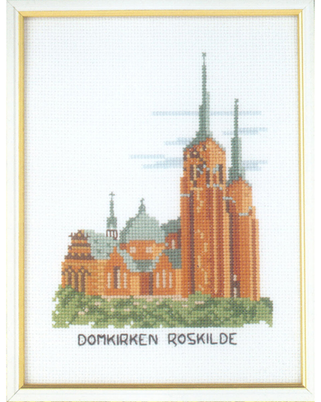Stickset Roskilde Domkirche 15 x 20 cm 5611