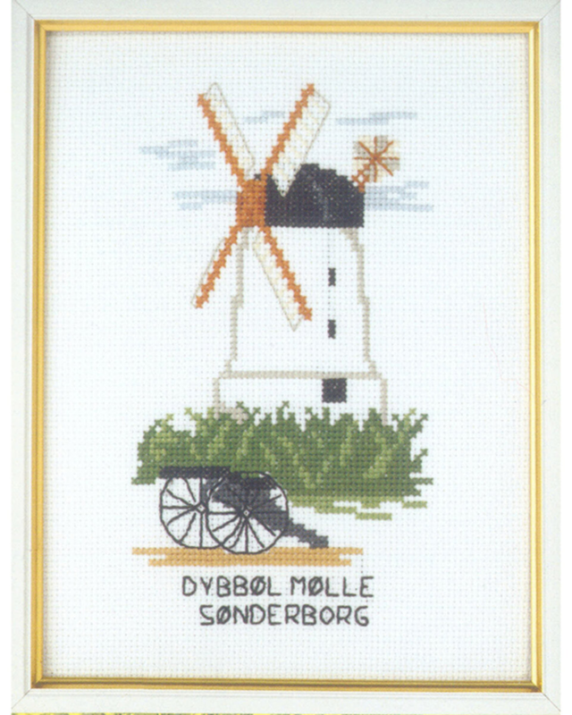 Stickset Dybbøl Mühle 15 x 20 cm 5611