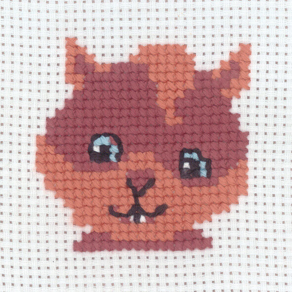 Stickset Eichhörnchen 8 x 8 cm