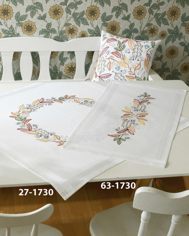 Stickset Herbst 80 x 80 cm