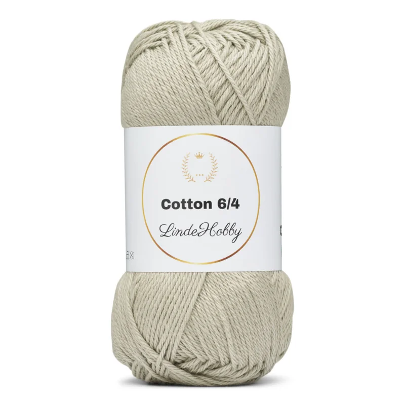 LindeHobby Cotton 6/4 067 Silver
