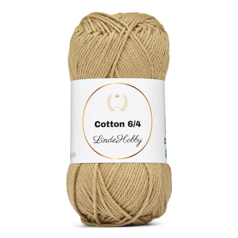 LindeHobby Cotton 6/4 028 Beige