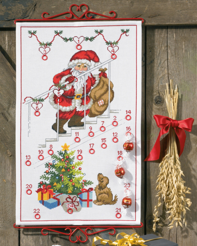 Stickpackung Weihnachtsmann 5125/35 35 x 57 cm