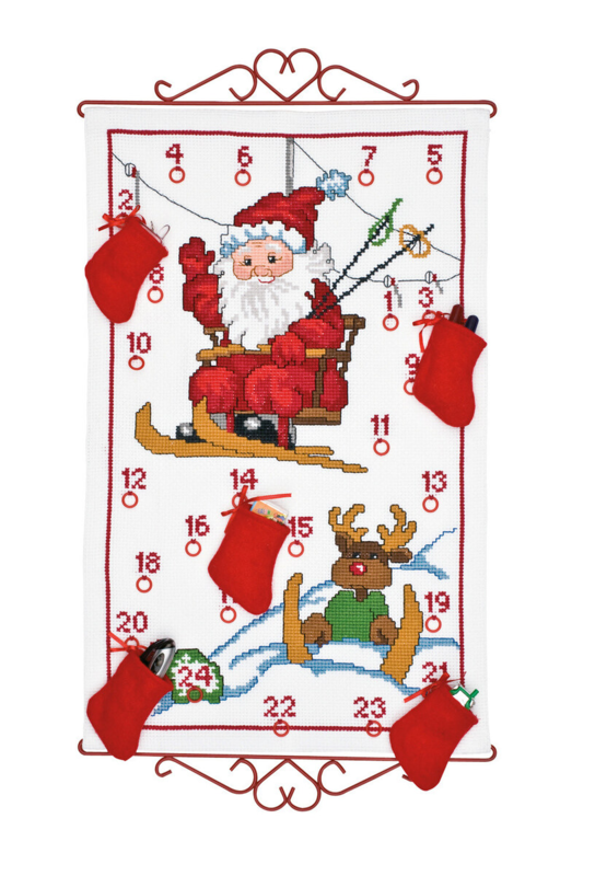 Stickset Ski-Wichtel 5125/38 38 x 61 cm