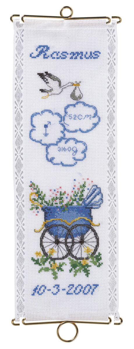 Stickset Taufe Rasmus 12 x 35 cm m/5188/12