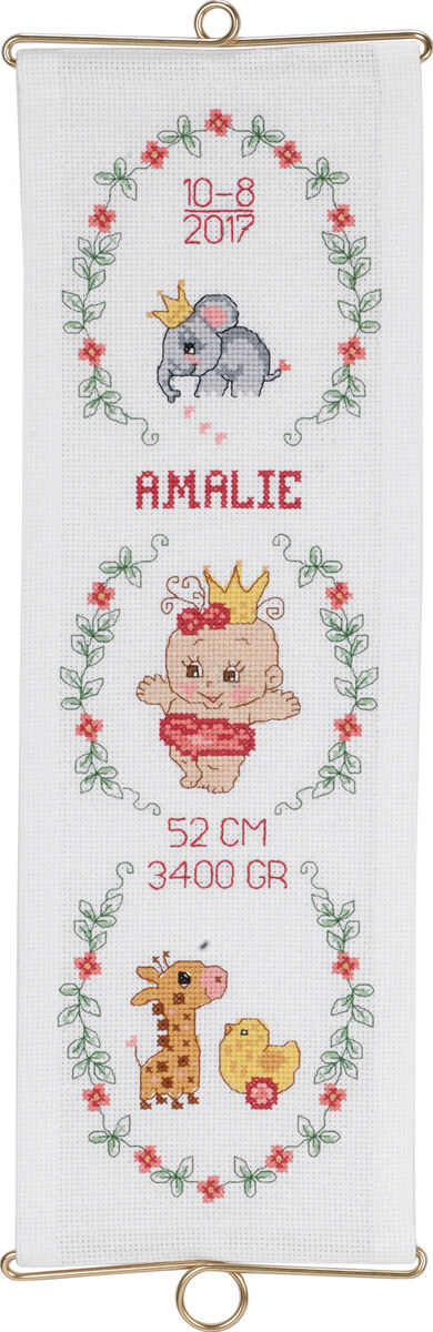 Stickset Amalie m/5188/14 14 x 42 cm