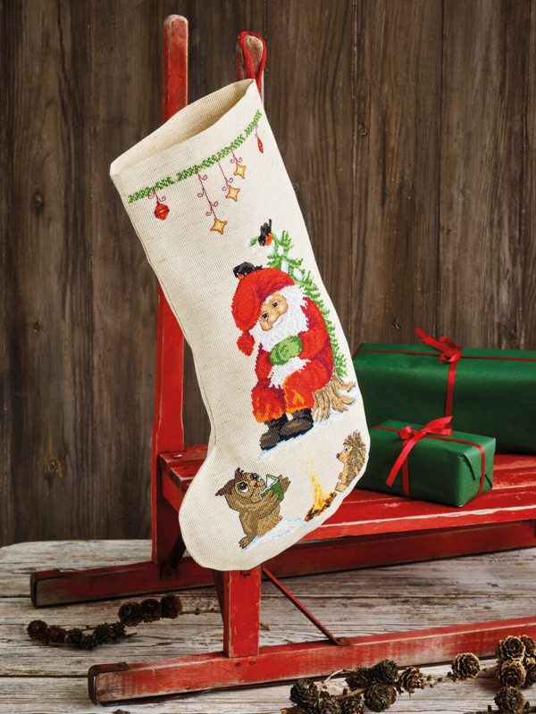 Stickset Die Eule liest 27 x 44 cm