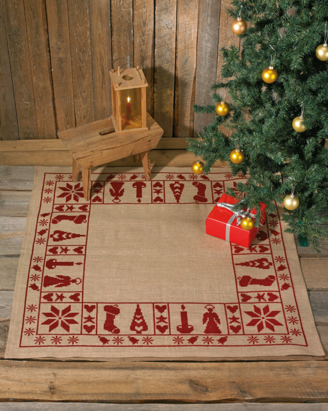 Stickset Weihnachtsstimmung 122 x 122 cm