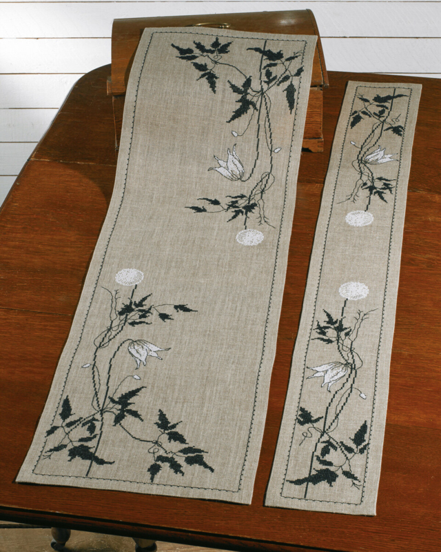 Stickset Silhouette Clematis 17 x 132 cm