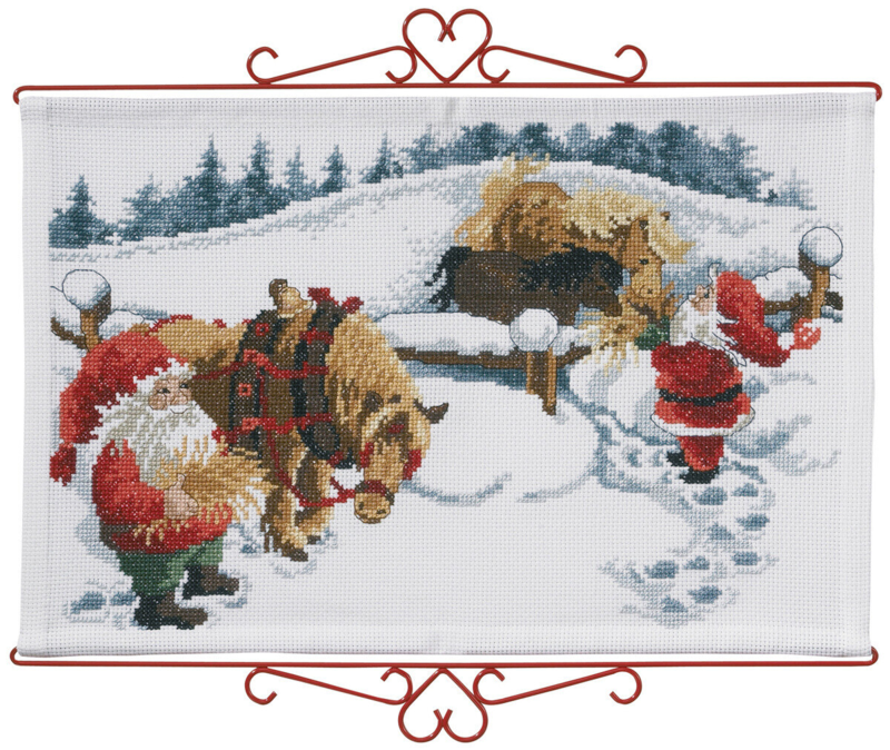 Stickset Pferdekutsche B 5125/60 60 x 38 cm