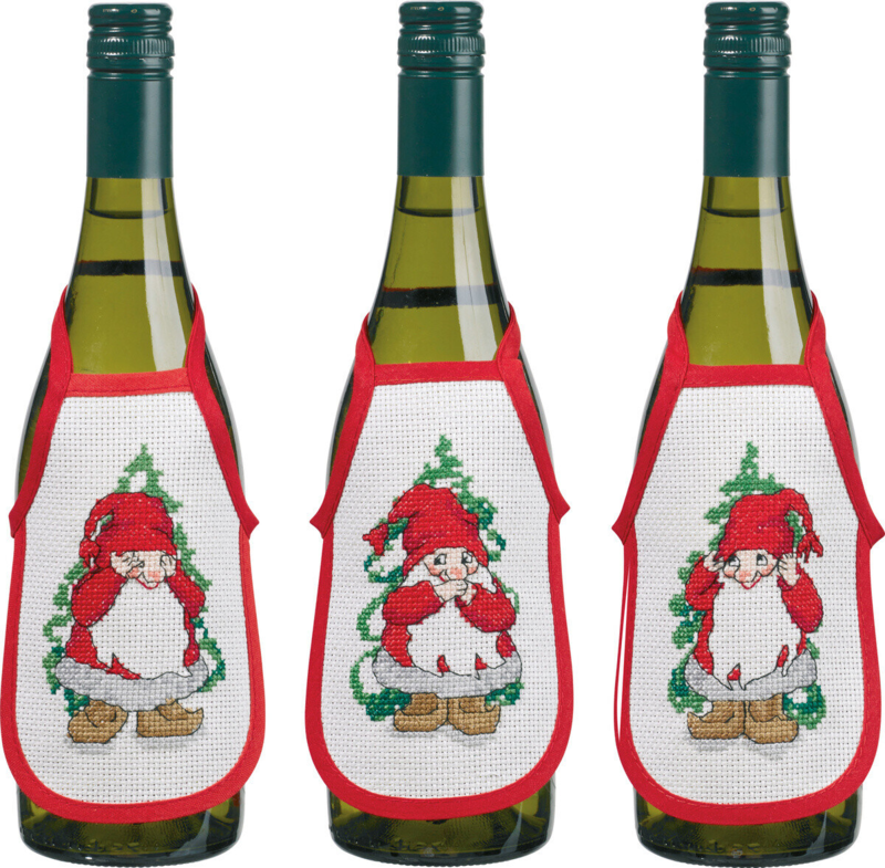 Stickset Drei Wichtel 3er-Pack 10 x 15 cm