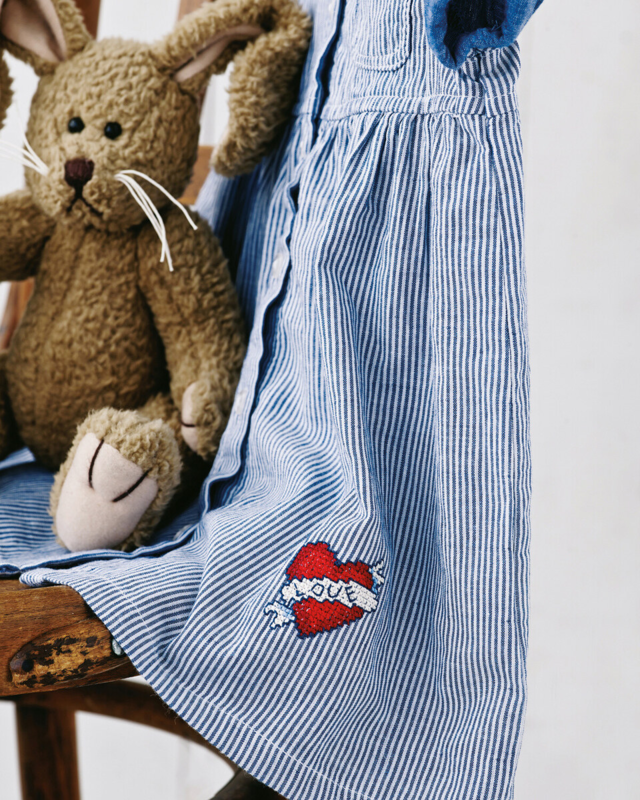 Stickset Herz 7 x 9 cm