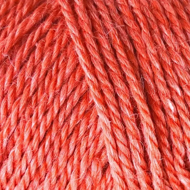 Onion No.4 Organic Wool+Nettles 840 Coral rot