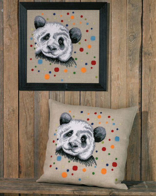 Stickset Der Panda 60 x 60 cm