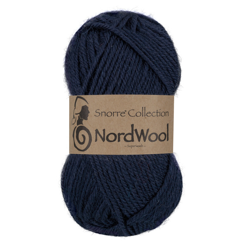 Viking Snorre NordWool 126 Marine blau