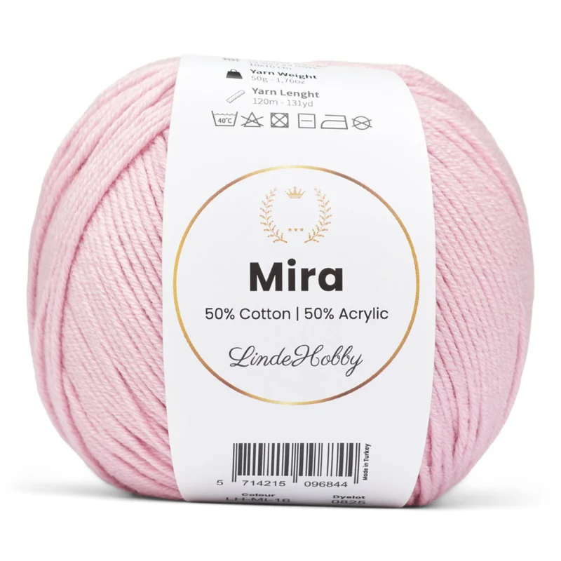 LindeHobby Mira 16 Pastell Rosa