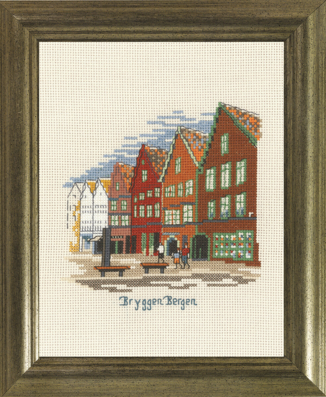 Stickset Bergen 17 x 22 cm R5313