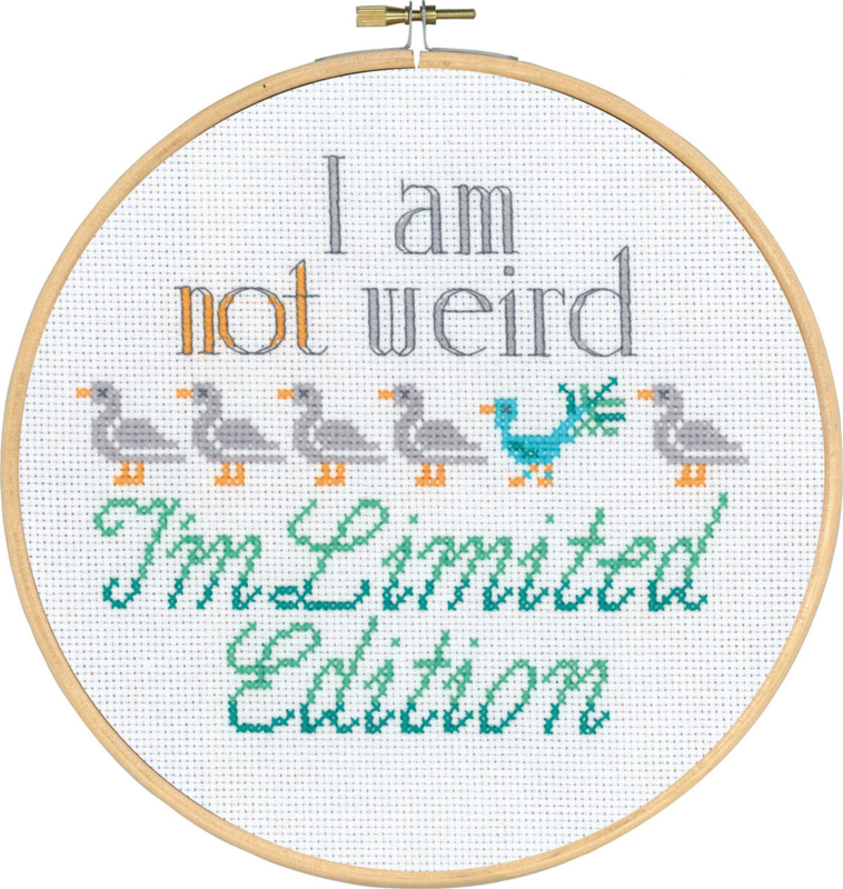 Stickset I'm not weird M5810/22 20 cm Ø