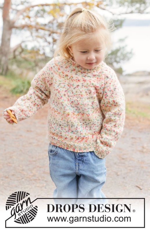 50-13 Sunset Sprinkles Sweater by DROPS Design