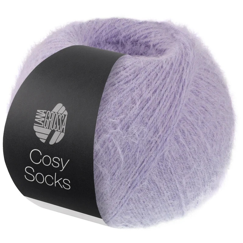 Lana Grossa Cosy Socks 03 Fliederlila