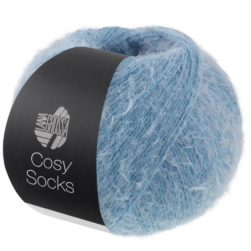 Lana Grossa Cosy Socks 14 Taubenblau
