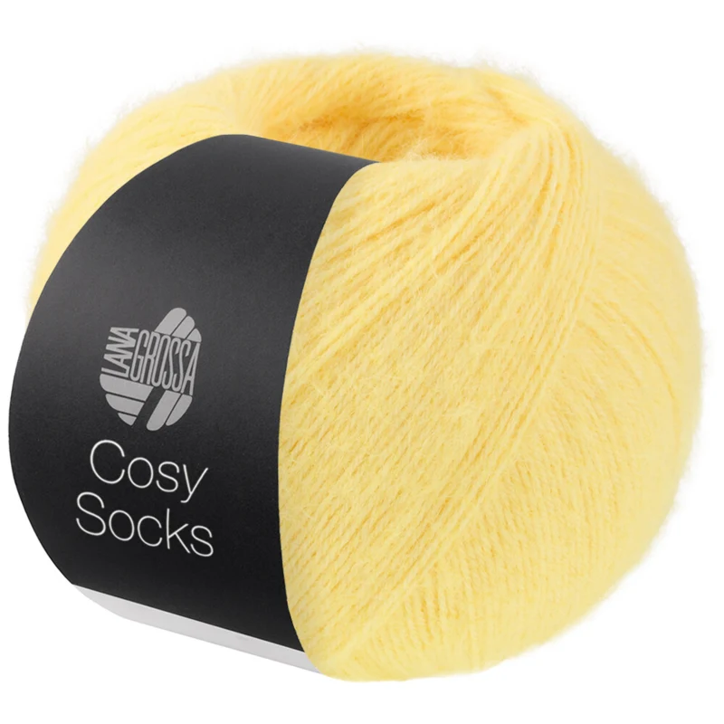 Lana Grossa Cosy Socks 19 Gelb