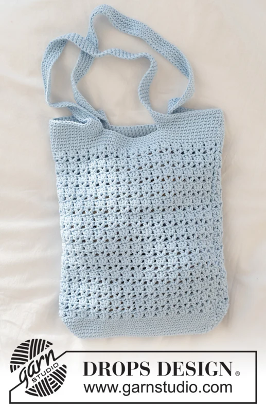 265-9 Betty Blue Bag by DROPS Design