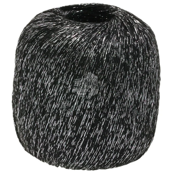 Lana Grossa Brillino 13 Schwarz/Silber