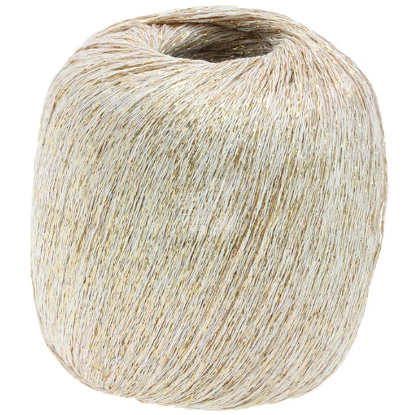 Lana Grossa Brillino 09 Weiß/Gold