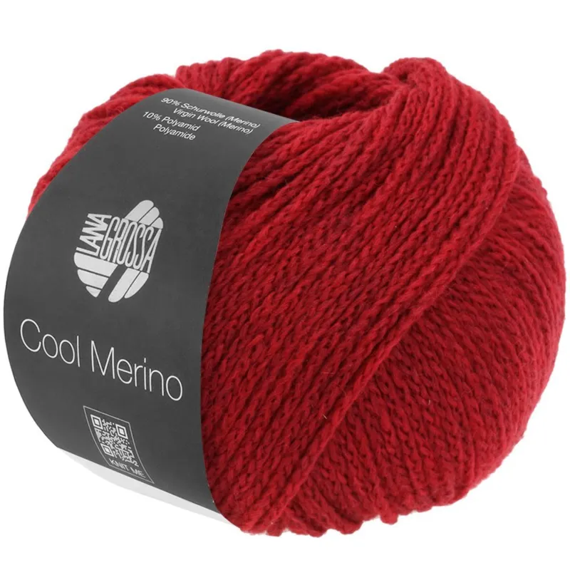 Lana Grossa Cool Merino 34 Rot