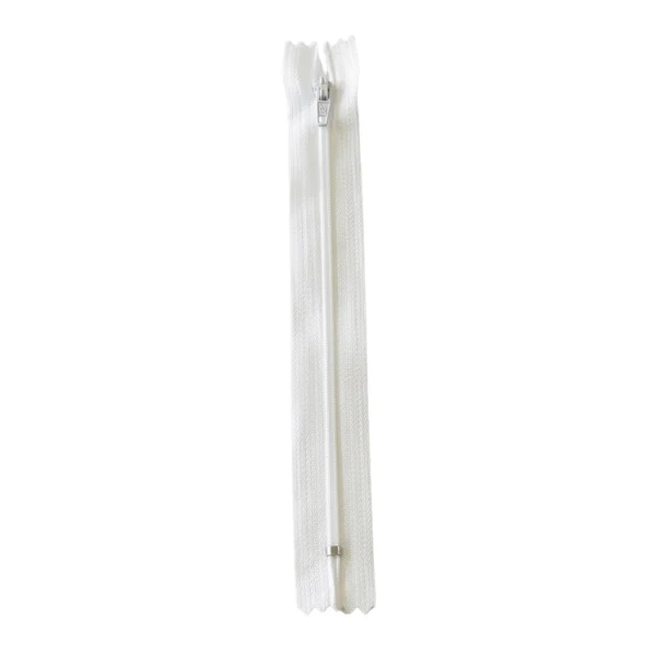 Cose Spiralreißverschluss, 4 mm (14-50 cm) 501 Weiß