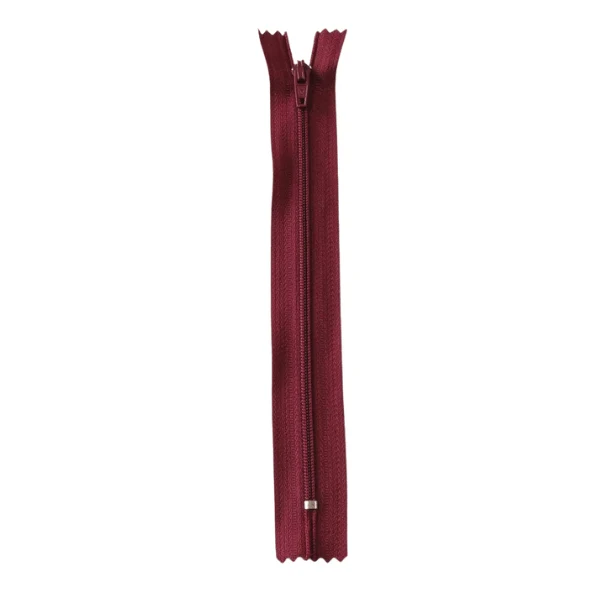 Cose Spiralreißverschluss, 4 mm (14-50 cm) 578 Bordeaux