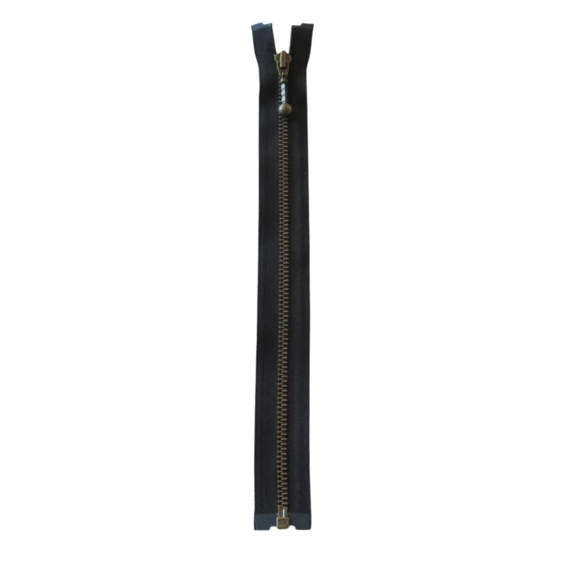 YKK Teilbarer Reißverschluss Metall 4 mm (25-65 cm) 580 Schwarz