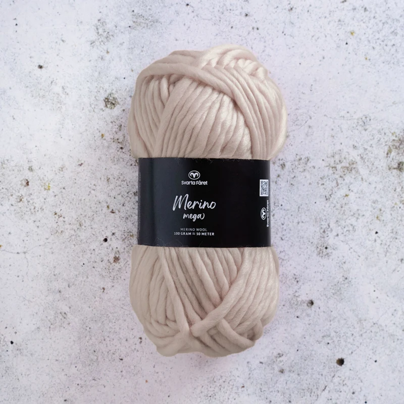 Svarta Fåret Merino Mega 14 Soft-Girl-Beige