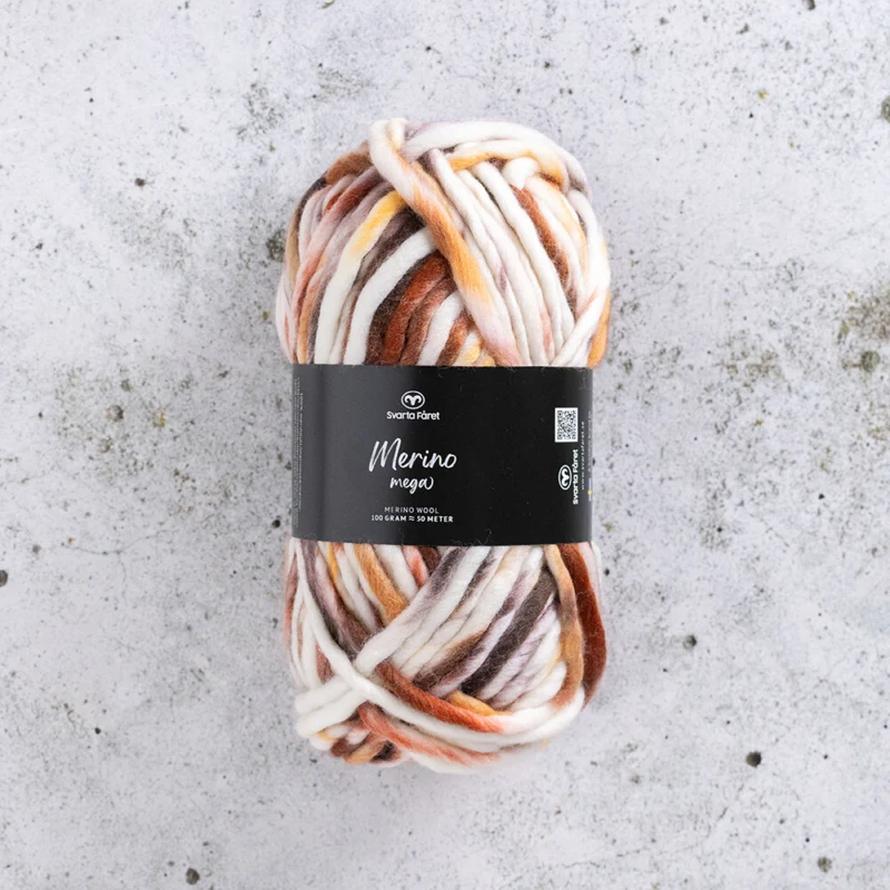 Svarta Fåret Merino Mega 05 Neutrale Farben