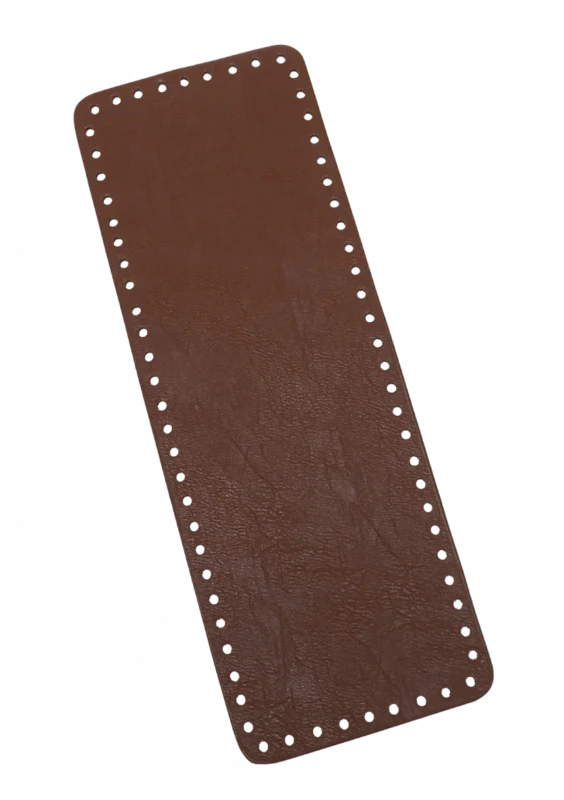 Go Handmade Länglicher Boden: 36x13 cm, Braun