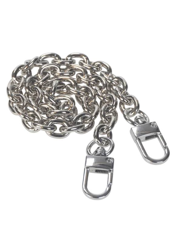 Go Handmade Metallkette (47 und 57 cm): Silber, 47 cm