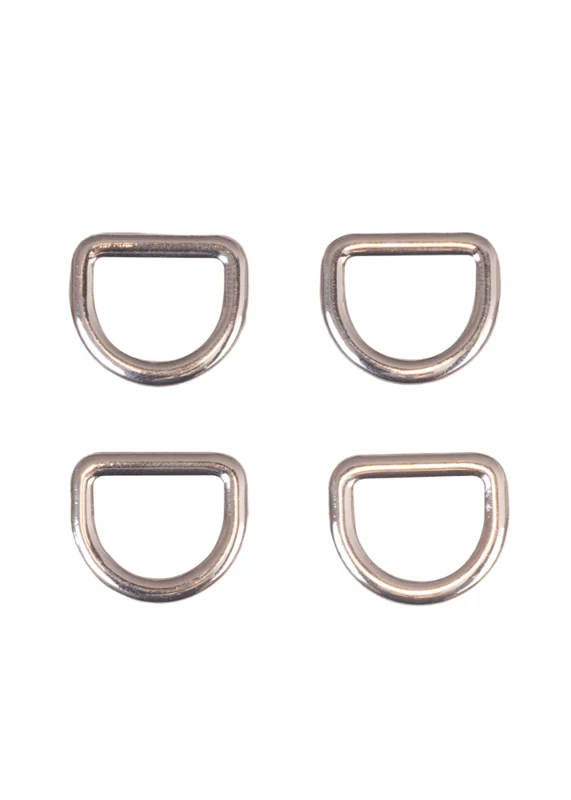 Go Handmade D-Ring 20 x 17 mm (4 Stück)