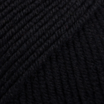 Merino Extra Fine 02 Schwarz (Uni Colour)