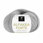 Du Store Alpakka Forte 715 Grau Meliert