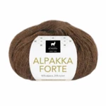 Du Store Alpakka Forte 709 Warmes braunes Meliert