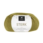 Du Store Alpakka Sterk 843 Gelbgrün