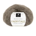 Du Store Alpakka Faerytale 817 Dunkler graubraun melierter Tweed