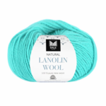 Dale Natural Lanolin Wool 1465 Eisblau