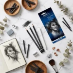 STAEDTLER March Lumograph Kohlestifte, 3 + 1 Stk – Hauptbild