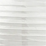 Papierlampe, 20 cm, 1 Stück Weiß
