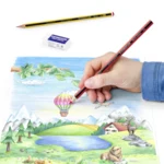 STAEDTLER Noris Club Bleistifte + Bleistift & Radiergummi, 12 + 2 St – Anwendung