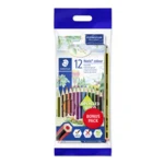 STAEDTLER Noris Club Bleistifte + Bleistift & Radiergummi, 12 + 2 St – Hauptbild