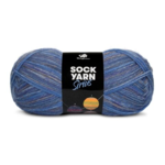 Mayflower Sock Yarn Universe Sirius 06 Blau/Kobalt/Schiefer